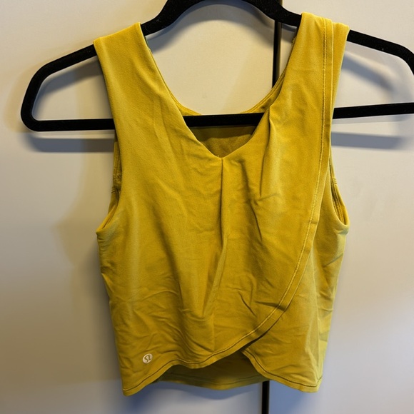 Lululemon Twist-Back Yoga Tank Top size 6 - Picture 2 of 4